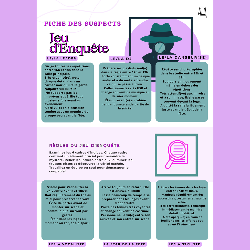 Chasse au trésor K-Pop – 7 à 12 ans | Enquête & Énigmes à Imprimer