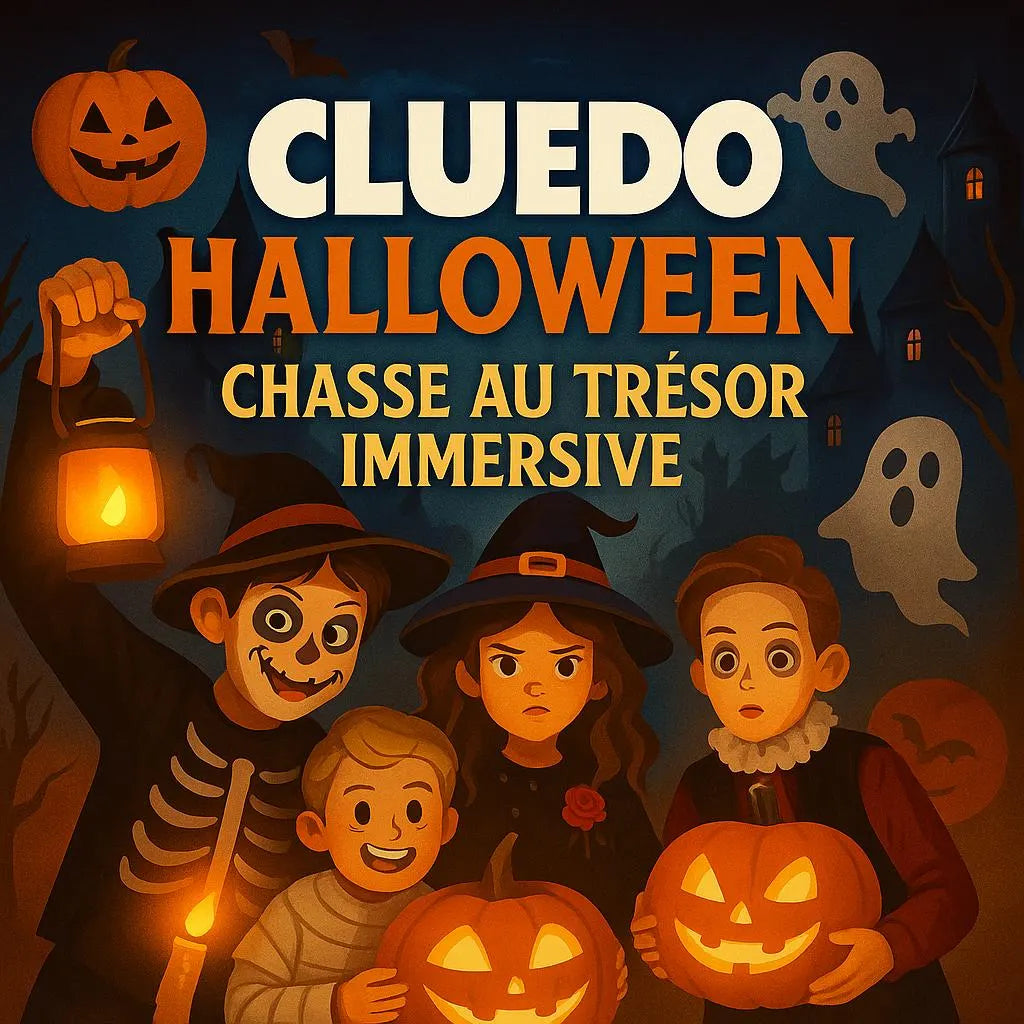 Chasse au trésor Halloween – 7 à 12 ans | Enquête & Énigmes à Imprimer